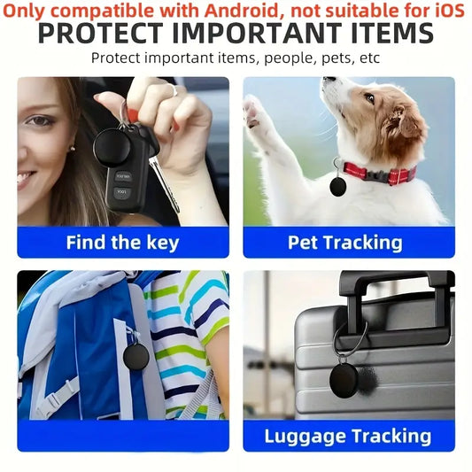 Mini Smart GPS Tracker – Waterproof Bluetooth Locator for Car, Pets & Personal Items