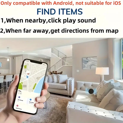 Mini Smart GPS Tracker – Waterproof Bluetooth Locator for Car, Pets & Personal Items