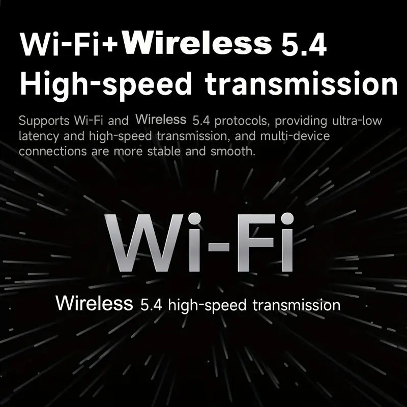 Smart Wireless Glasses – Bluetooth 5.3, HD Camera, AI Voice Assistant, Noise Reduction, Long Battery Life