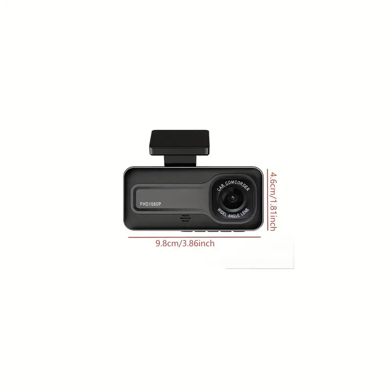 Dual Lens 1080P HD Dash Cam with Night Vision & 32GB Card