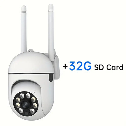 Smart 1080P WiFi Security Camera with Motion Detection & Night Vision
