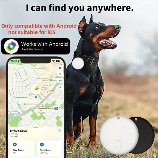 Mini Smart GPS Tracker – Waterproof Bluetooth Locator for Car, Pets & Personal Items