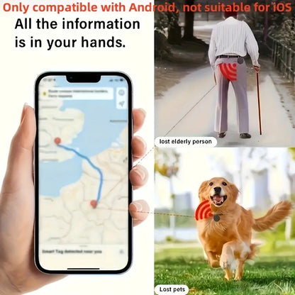 Mini Smart GPS Tracker – Waterproof Bluetooth Locator for Car, Pets & Personal Items