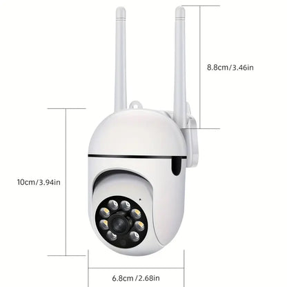 Smart 1080P WiFi Security Camera with Motion Detection & Night Vision