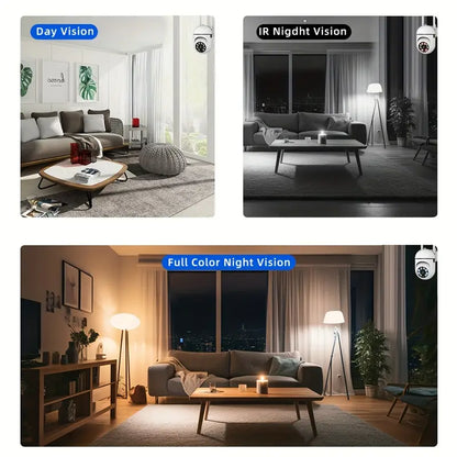 Smart 1080P WiFi Security Camera with Motion Detection & Night Vision