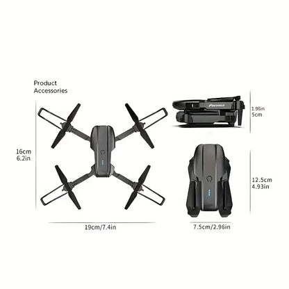 E99 Pro Drone – Dual Camera, 4K HD, 360° Flip, Foldable & Portable Design